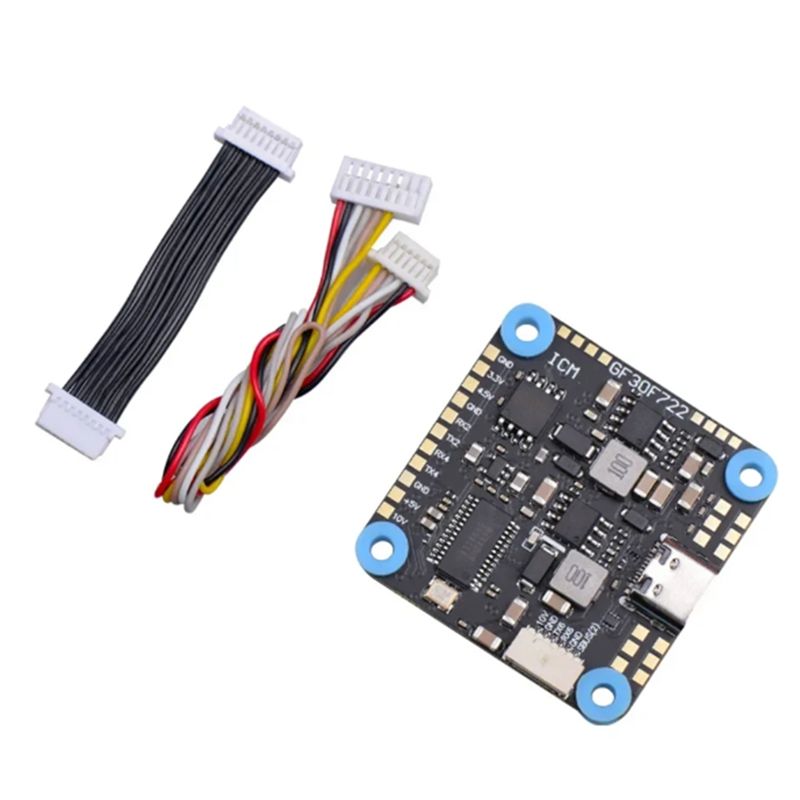 Fpv Drone Flight Controller - Controladora de Voo ABJA-3-8S 30.5X30.5Mm GF30F722-ICM
