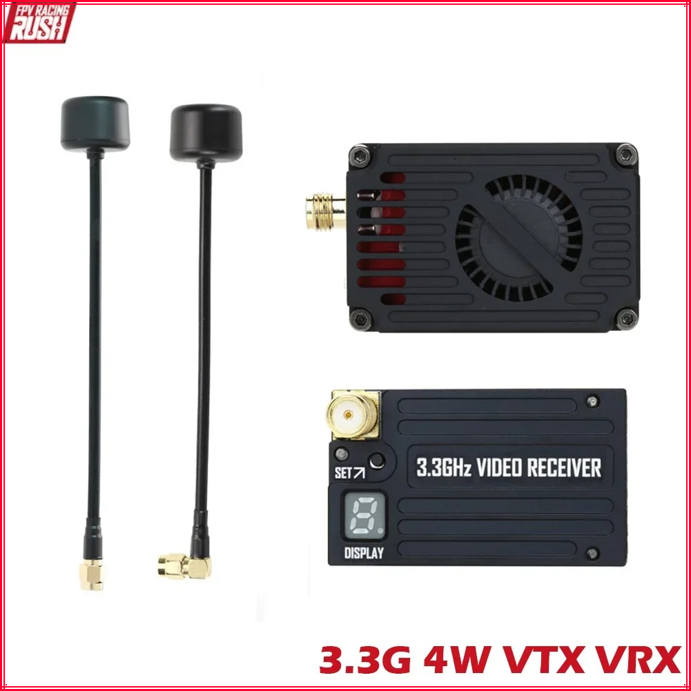 Fpv Drone Vtx - NOVO RUSHFPV OverShoot 3.3G 4W VTX