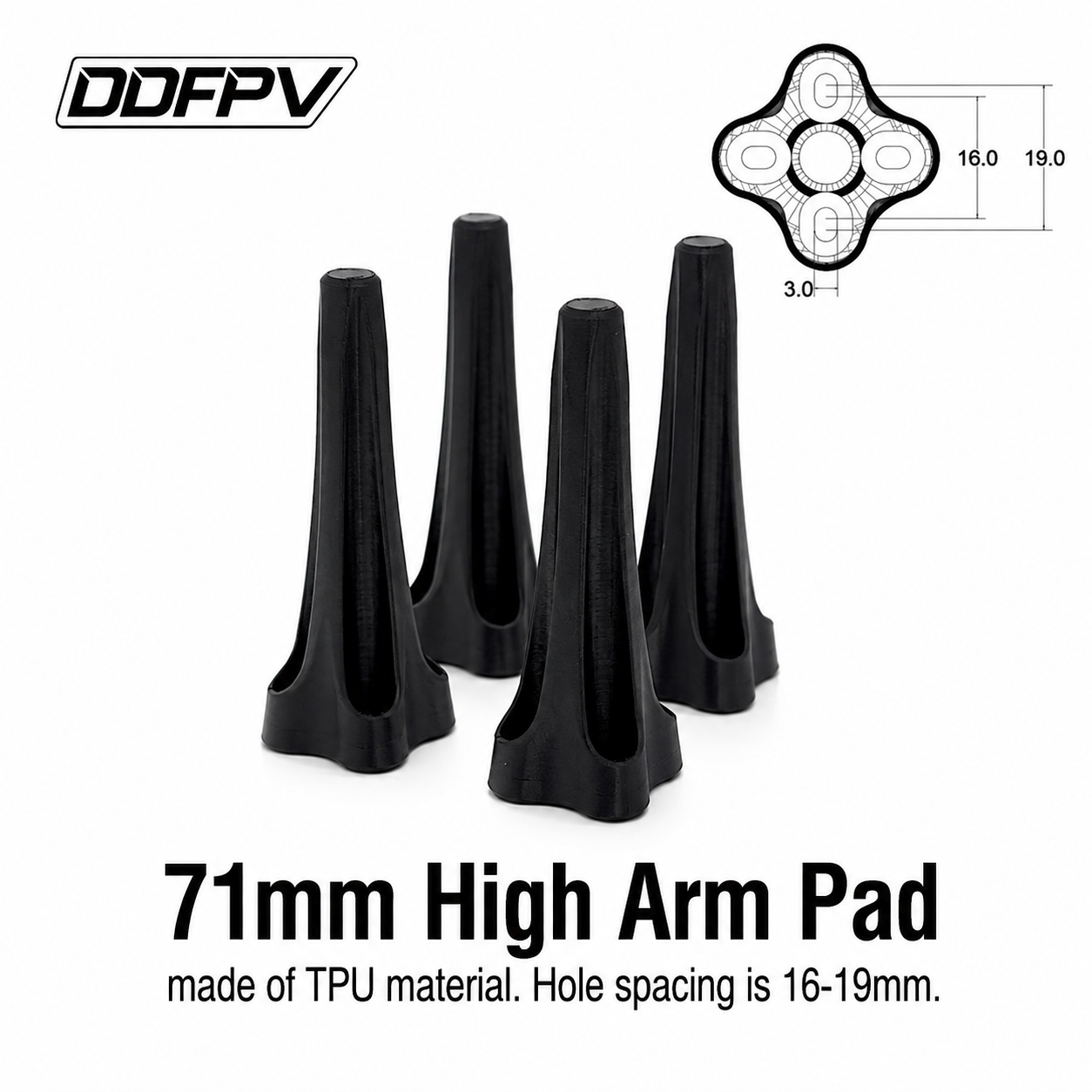 Fpv Drone Tool Kit - 1 Conjunto de Pés de Pouso