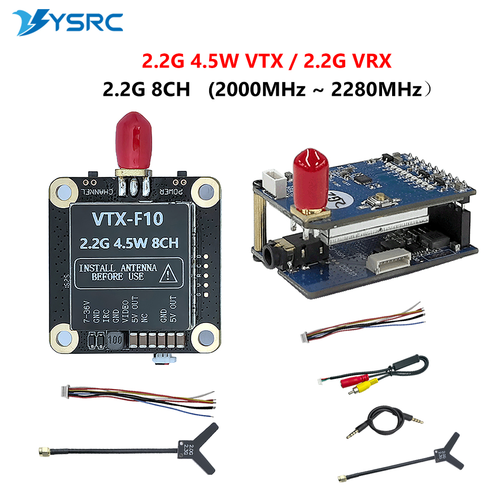 Fpv Drone Receiver - Transmissor de Vídeo FPV 2.0-2.2G 4.5W