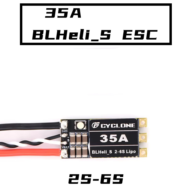 Fpv Drone Motor - Ciclone 35A BLHeli_S ESC - Suporte