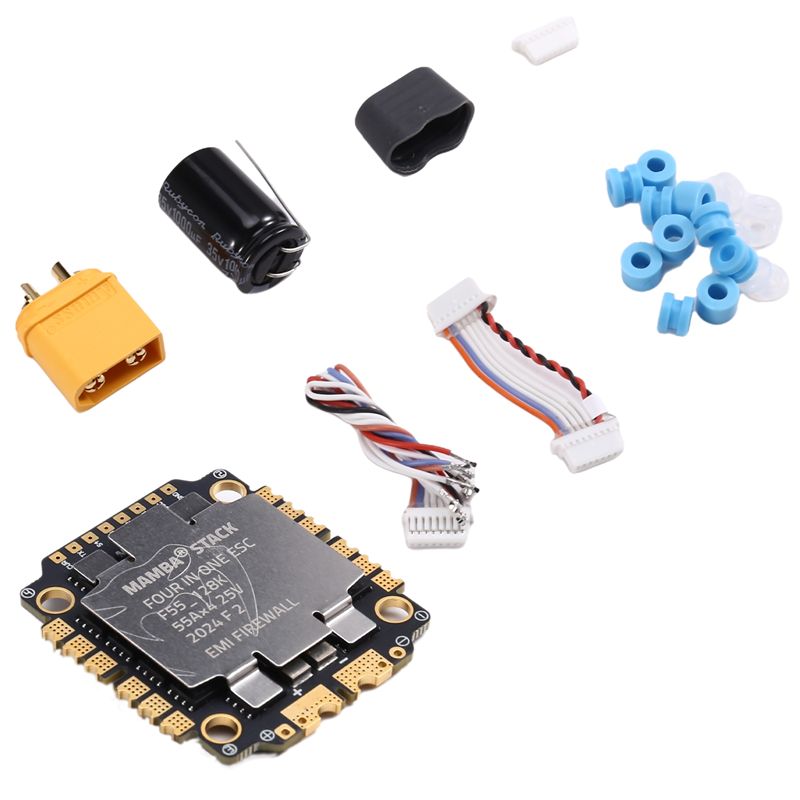 Fpv Drone Esc - ABXE-F55_128K55A ESC 4 em 1 Blheli_32