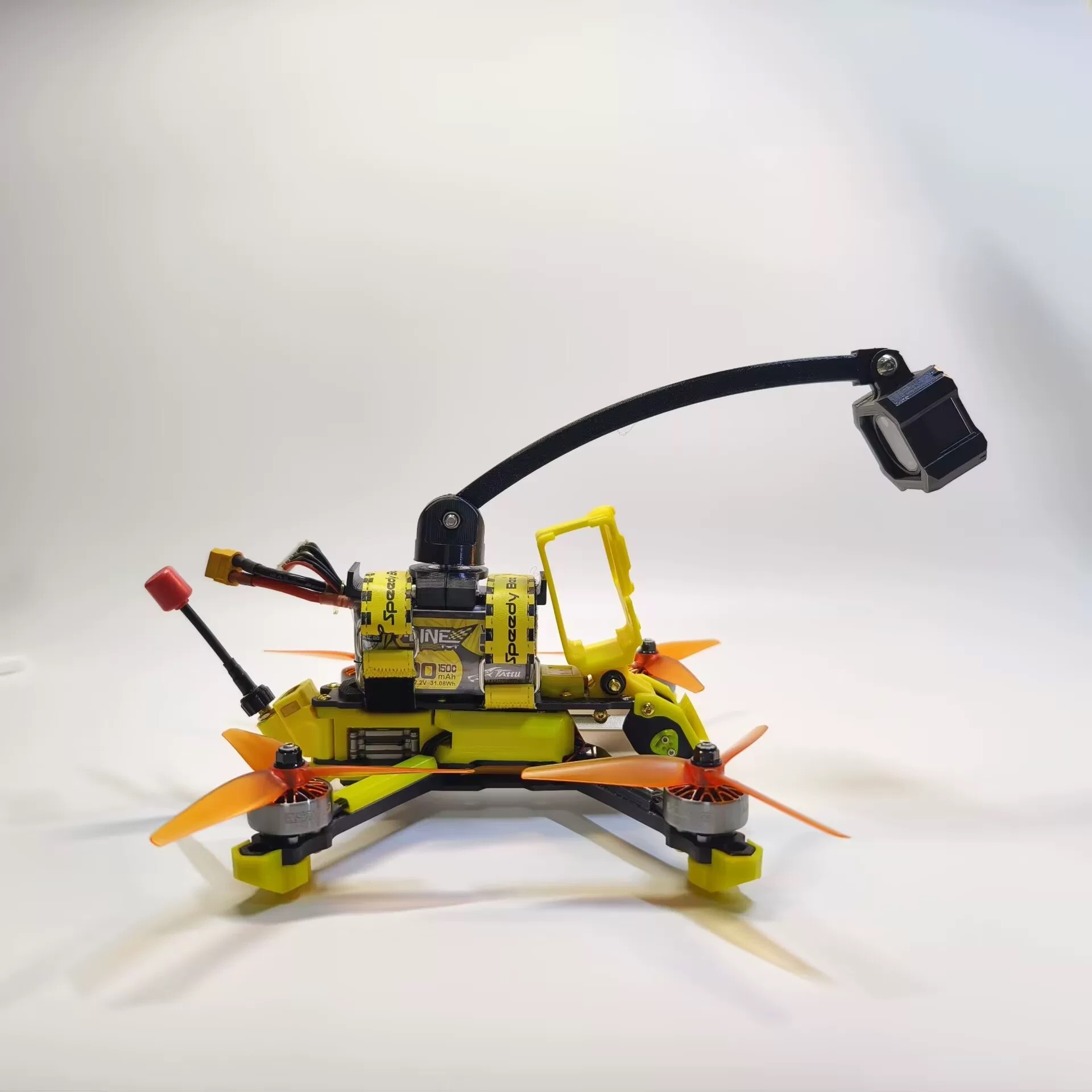 Fpv Drone Bag - Bastão de selfie giratório de 360