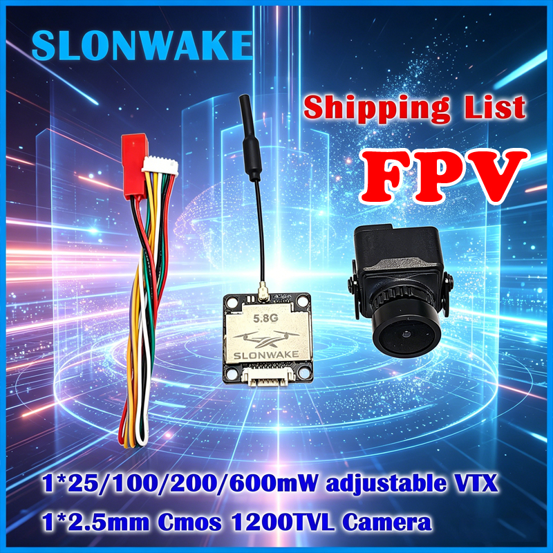 Fpv Drone Camera - Transmissor SLONWAKE pronto para uso 5.8G