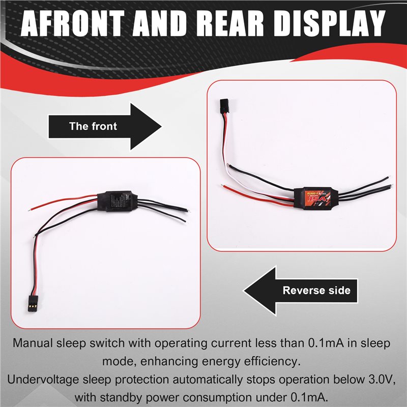 Fpv Drone Esc - Controlador de Velocidade Elétrico Brushless ESC