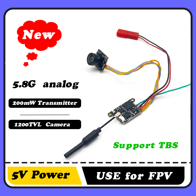 Fpv Drone Camera - SLONWAKE 5.8G 1200TVL FPV Câmera VTX
