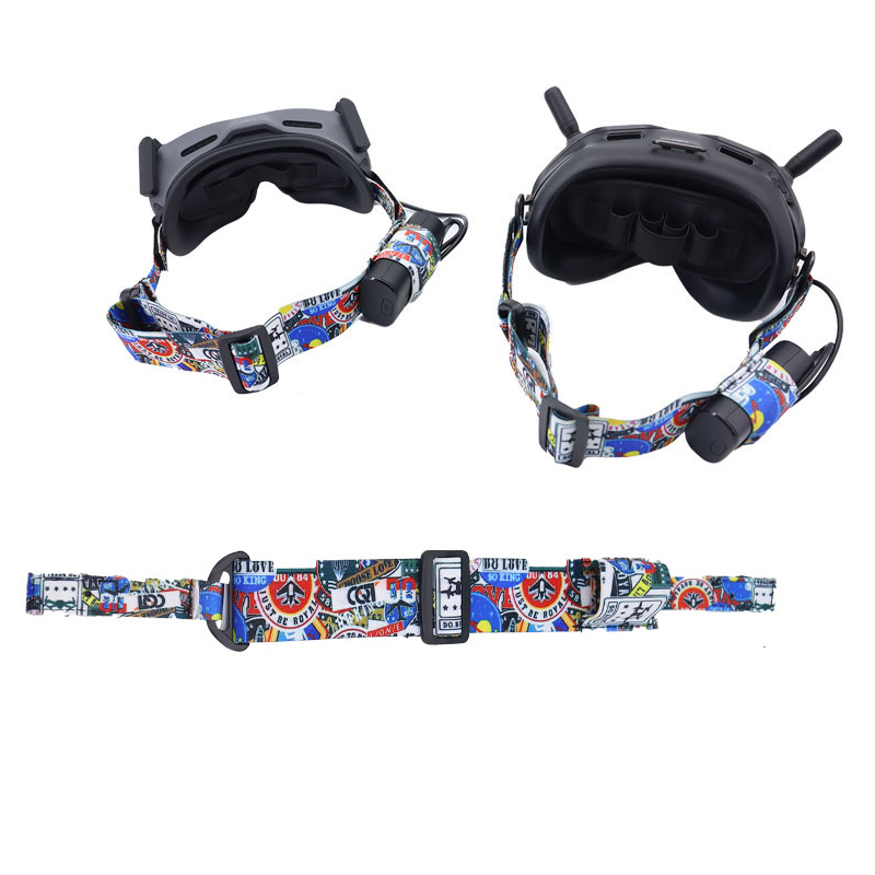 Fpv Drone Goggles - Headband com cinta elástica para óculos