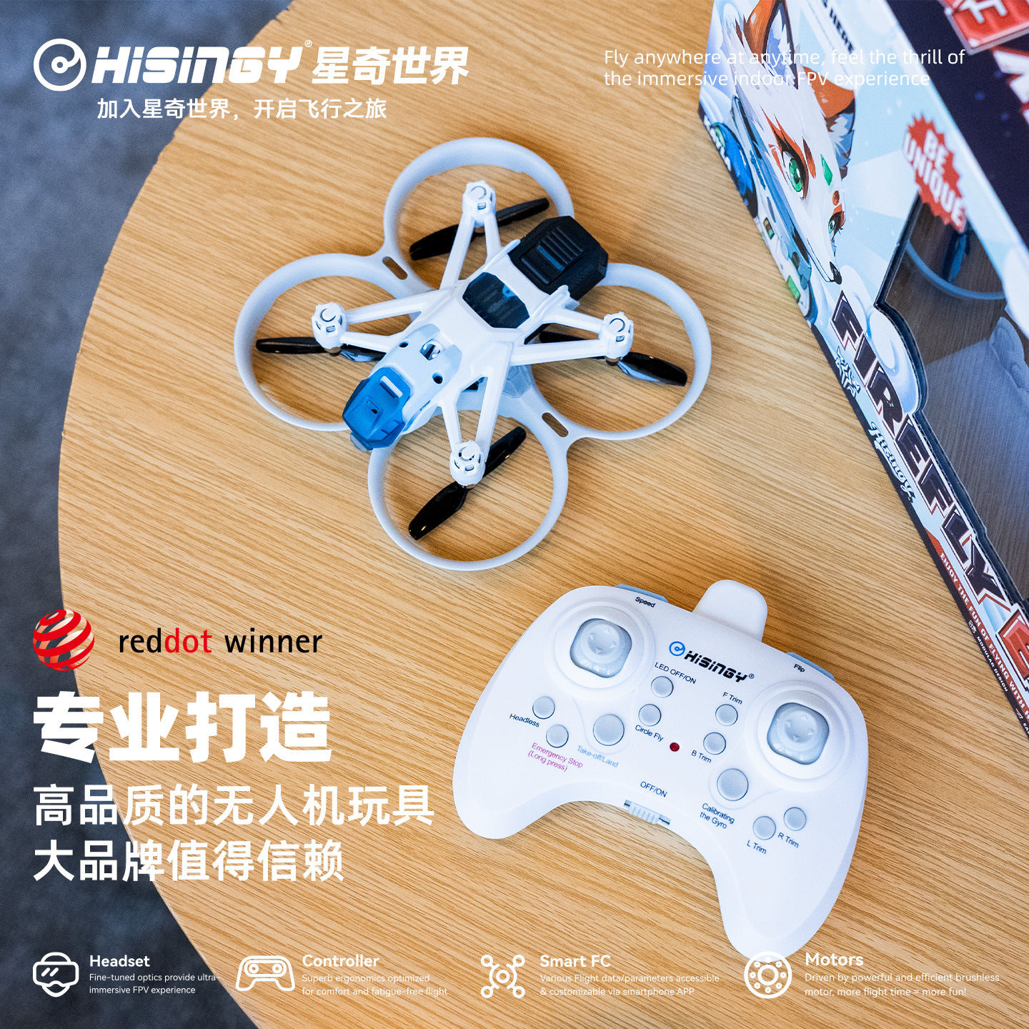 Hisingy firefly-ex modelo inic - Fpv Drone Charger avaliação e preço