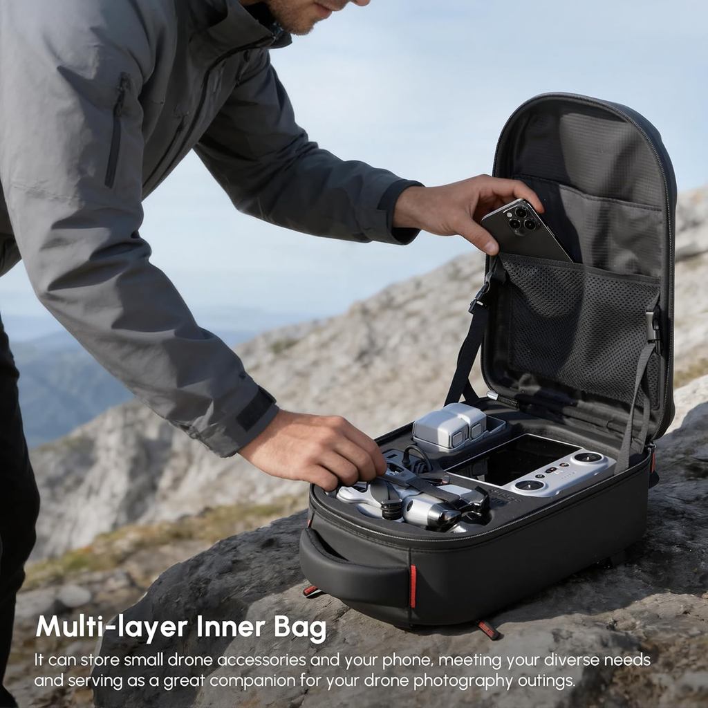 Mochila rígida à prova d'água  - Fpv Drone Bag avaliação e preço