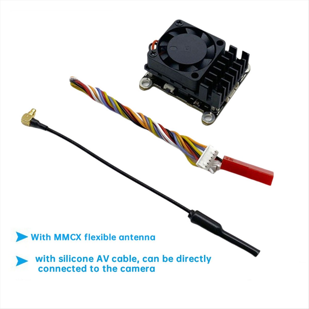 5.8G 2W VTX 2000mW FPV Módulo  - Fpv Drone Vtx avaliação e preço