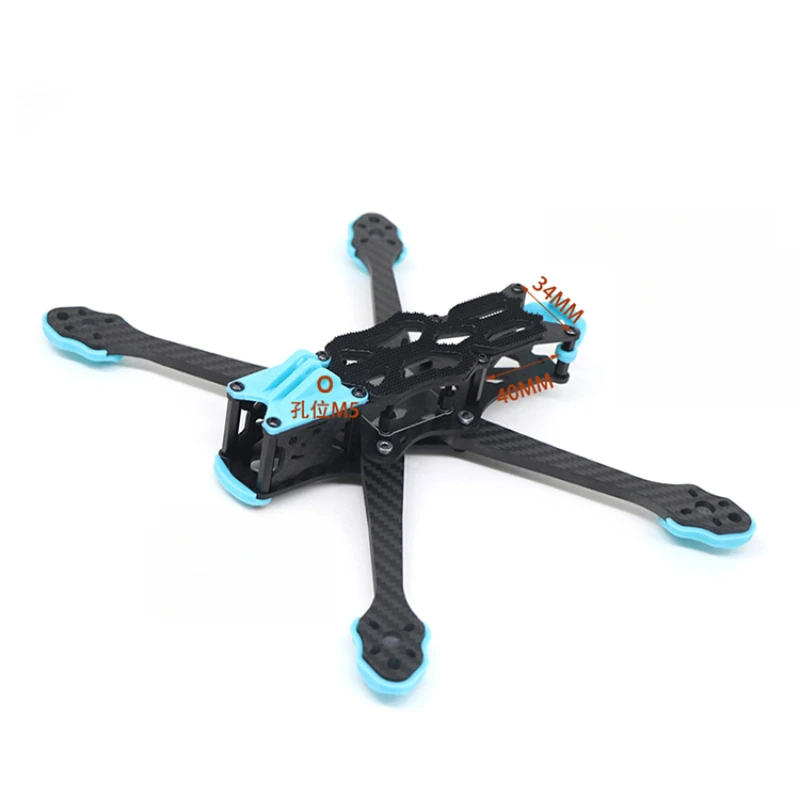 Quadro de drone de fibra de ca - Fpv Drone Motor avaliação e preço