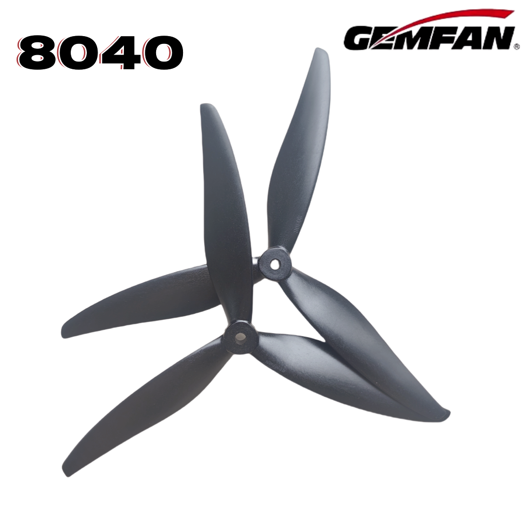 Gemfan 8040 8X4X3 Hélice de 3  - Fpv Drone Motor avaliação e preço
