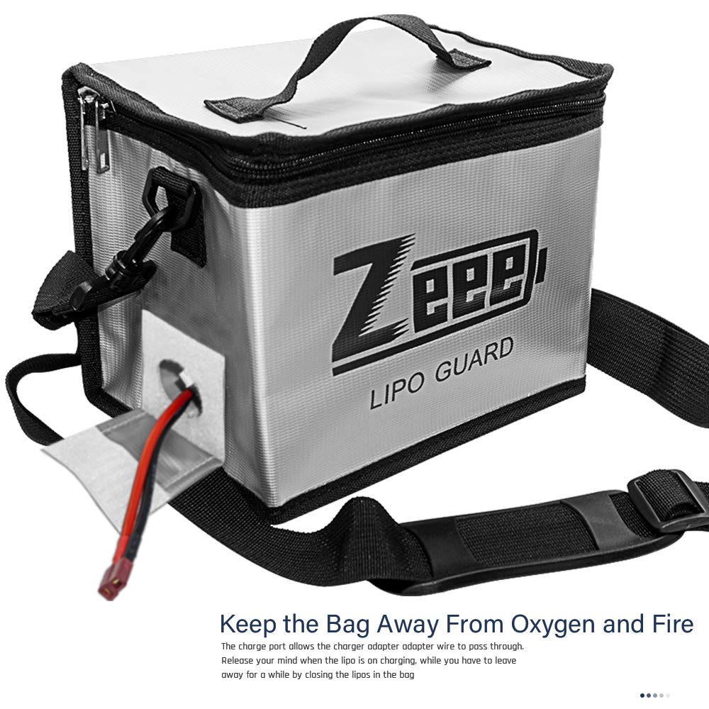 Zeee lipo bateria saco seguro  - Fpv Drone Bag avaliação e preço