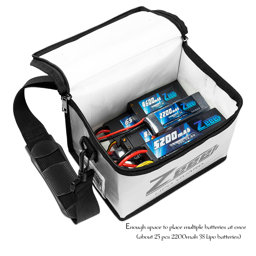 Zeee lipo bateria saco seguro  - Fpv Drone Bag avaliação e preço