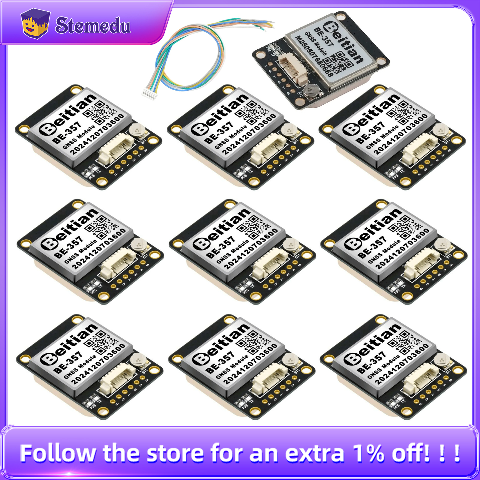 10 PÇS/LOTE Beitian BE-357 BE3 - Fpv Drone Flight Controller avaliação e preço
