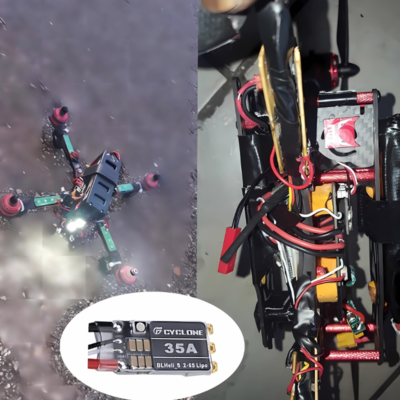 Ciclone 35A BLHeli_S ESC - Sup - Fpv Drone Motor avaliação e preço