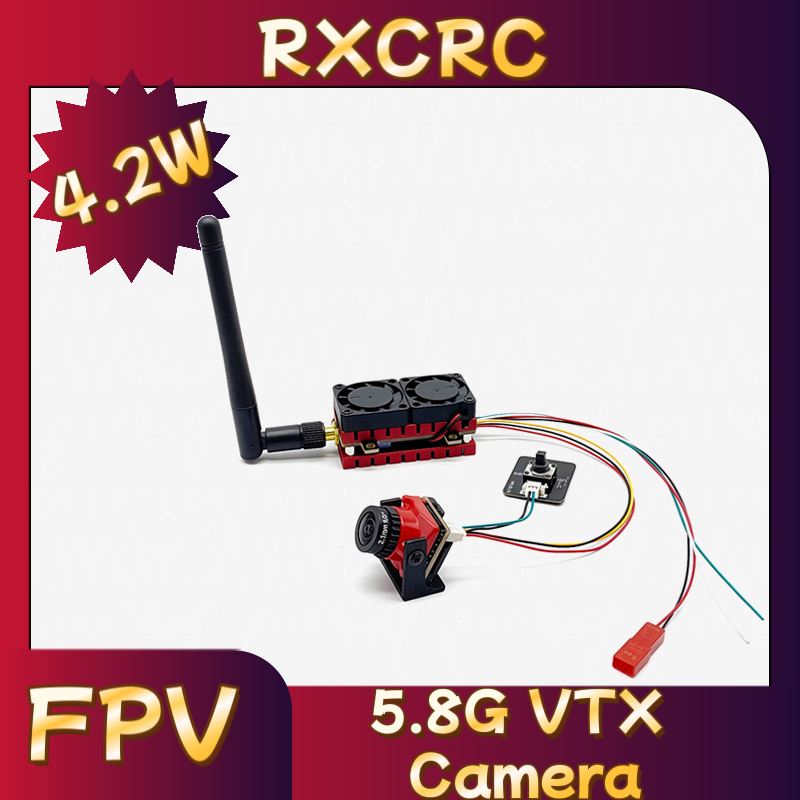 Rxcrc 5.8g 48ch 4.2w transmiss - Fpv Drone Camera avaliação e preço