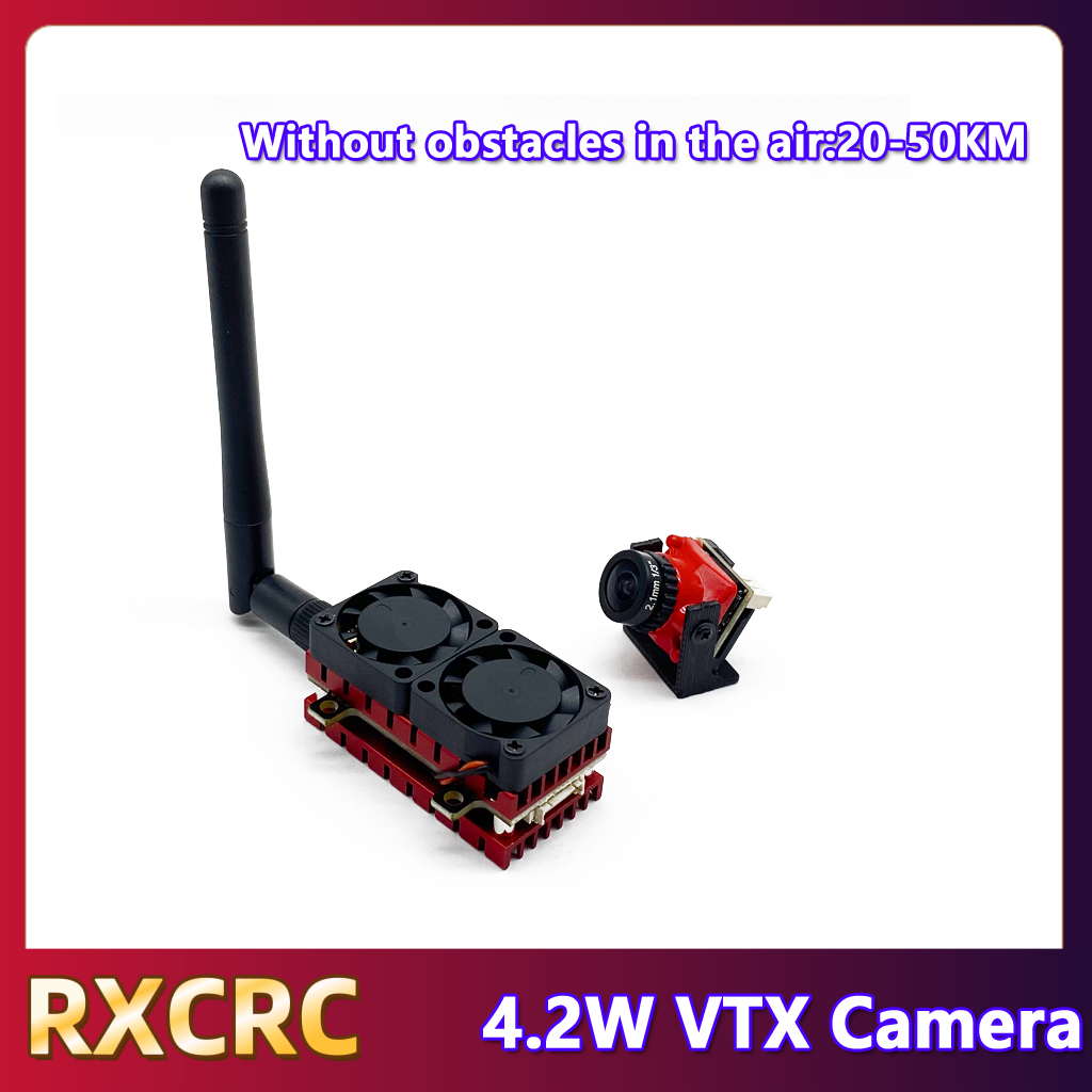 Rxcrc 5.8g 48ch 4.2w transmiss - Fpv Drone Camera avaliação e preço