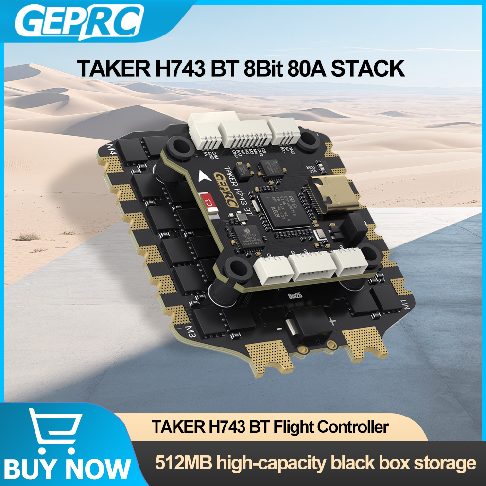 GEPRC TAKER H743 BT 8Bit 80A S - Fpv Drone Esc avaliação e preço