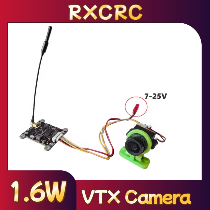 Módulo RXCRC 5.8G 48CH 1.6W VT - Fpv Drone Camera avaliação e preço