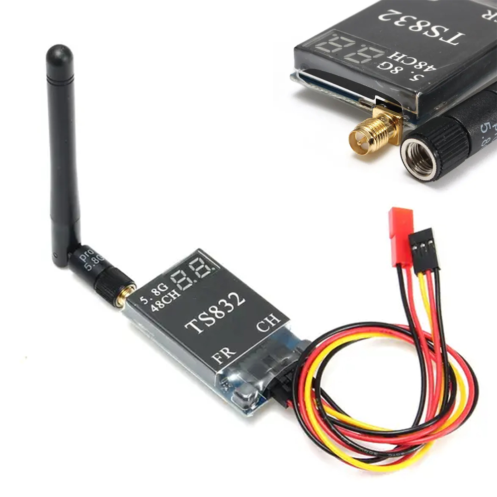 TS832 48CH 5.8G 600mw 5km Tran - Fpv Drone Camera avaliação e preço