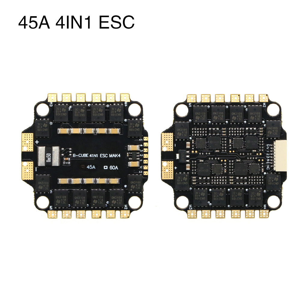 UAngel 4IN1 45A 60A ESC BLHELI - Fpv Drone Esc avaliação e preço