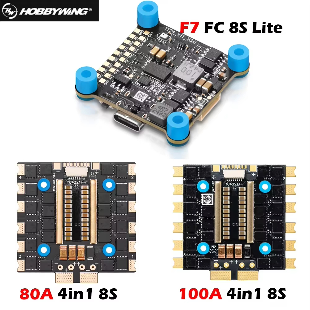 HobbyWing XRotor 80A 100A 4 em - Fpv Drone Flight Controller avaliação e preço