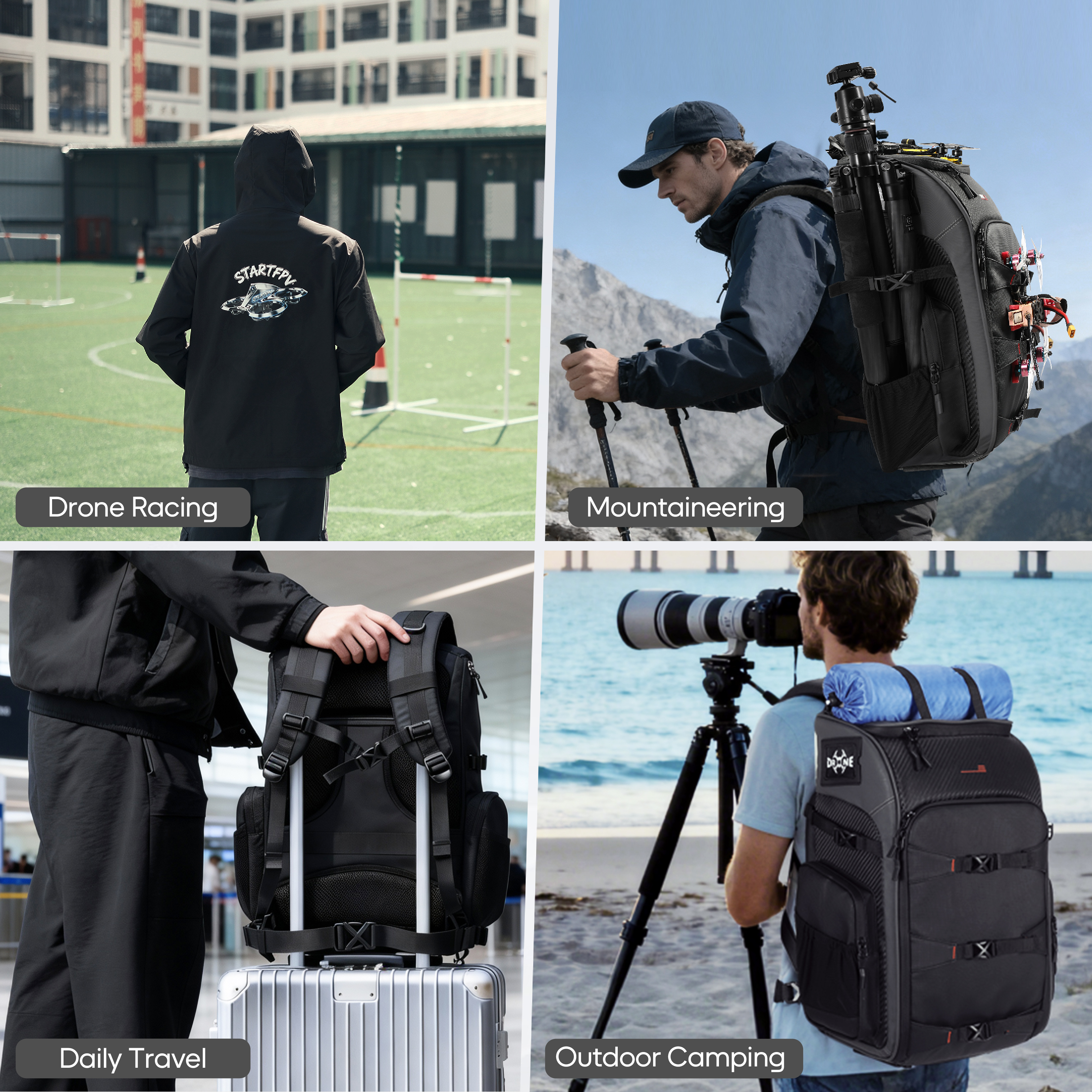 Mochila para Drone FPV 40L, Bo - Fpv Drone Bag avaliação e preço