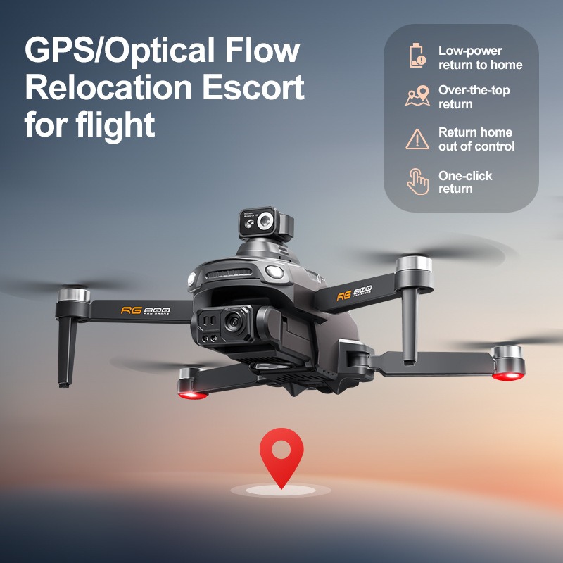 Novo drone rg800 max 1080p câm - Fpv Drone Charger avaliação e preço