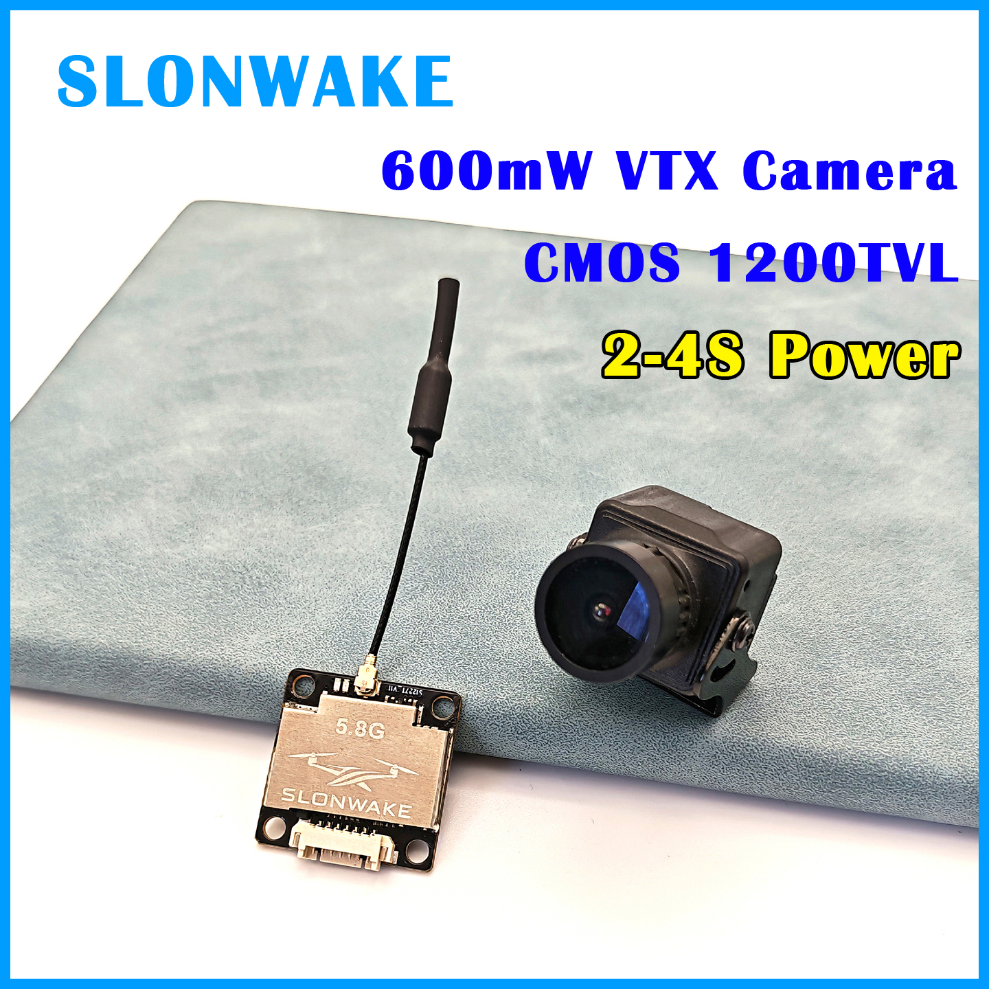 Transmissor SLONWAKE pronto pa - Fpv Drone Camera avaliação e preço