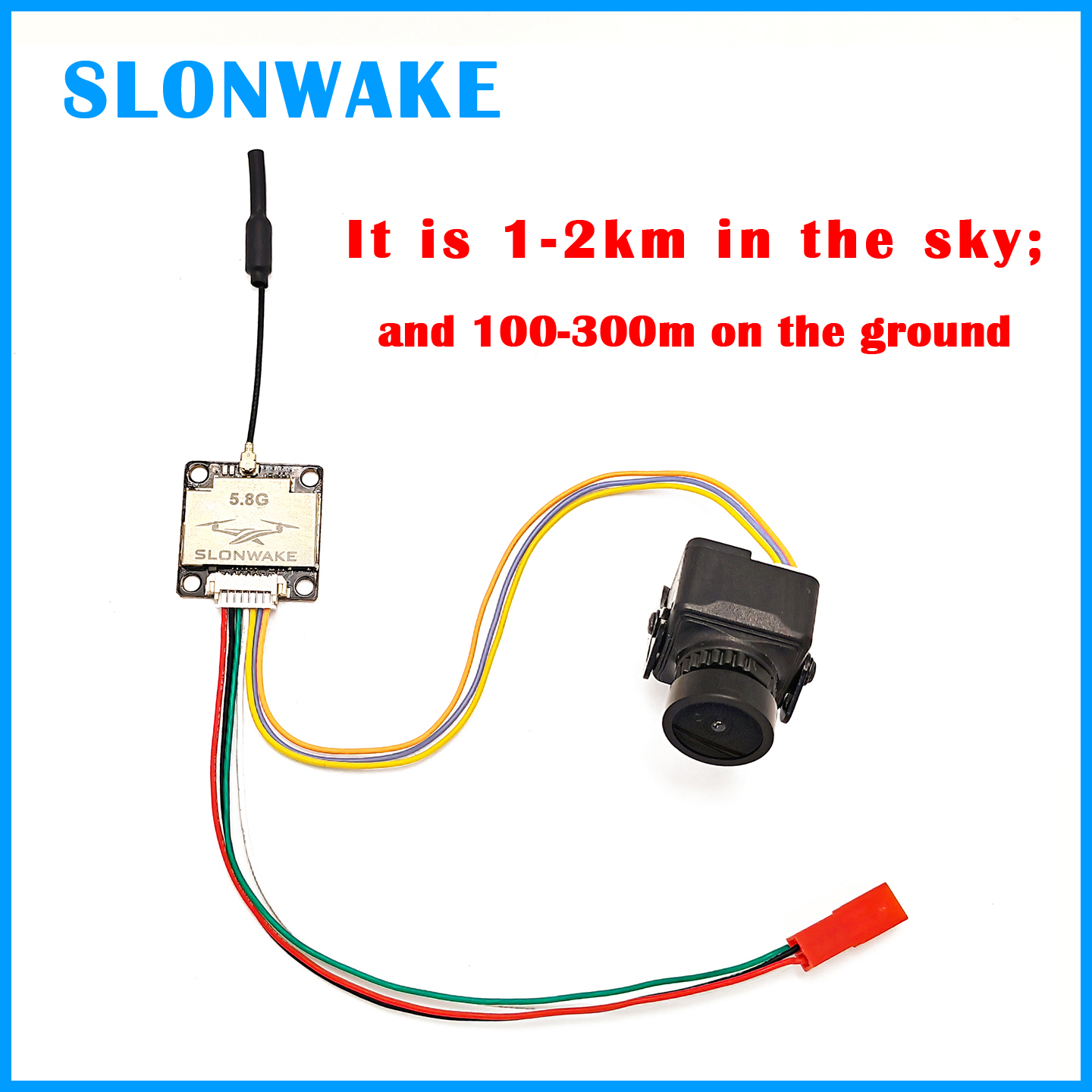 Transmissor SLONWAKE pronto pa - Fpv Drone Camera avaliação e preço