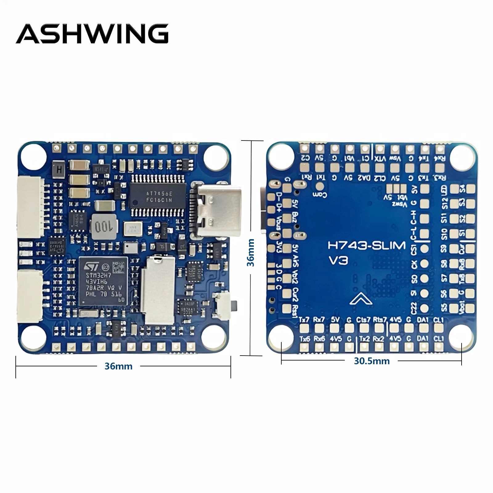 Controlador de Voo H743-SLIM V - Fpv Drone Flight Controller avaliação e preço