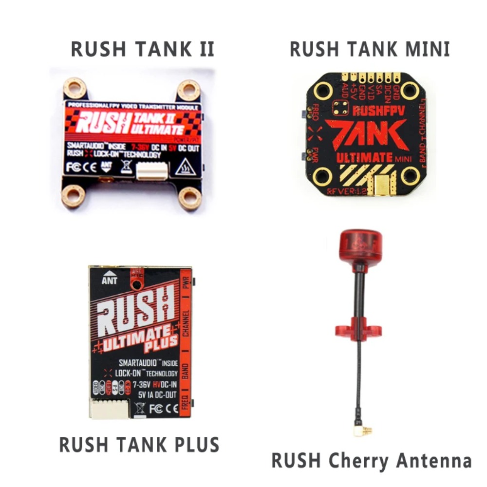 Transmissor de Vídeo RUSH TANK - Fpv Drone Receiver avaliação e preço