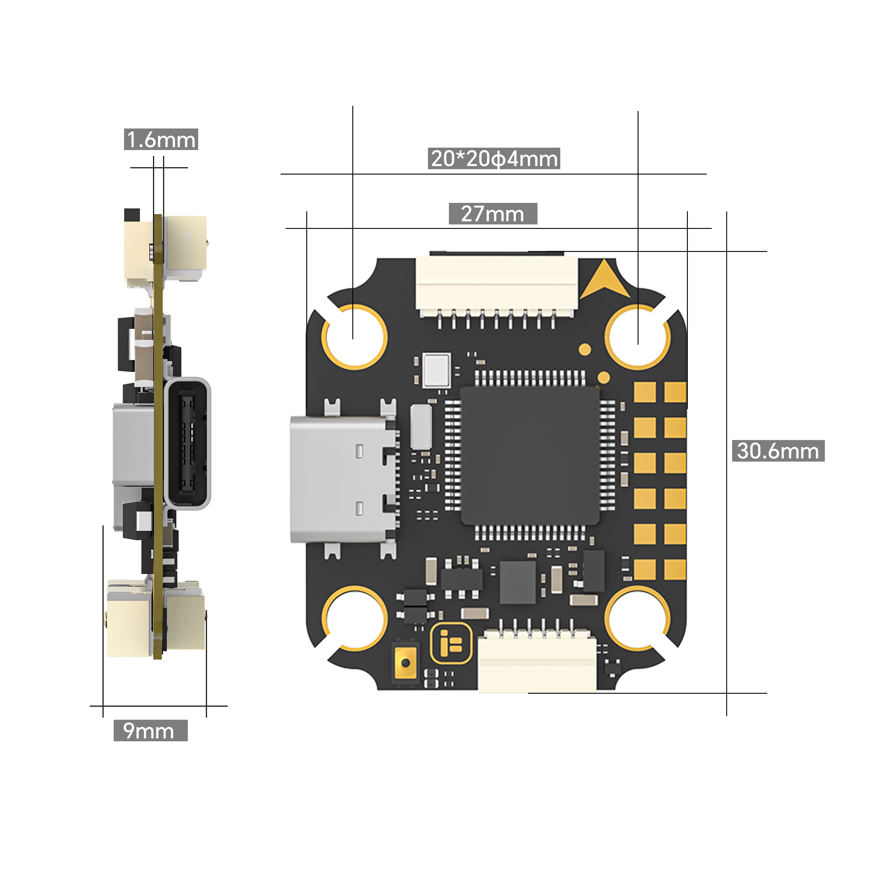 iFlight Borg F7 Mini Stack: Co - Fpv Drone Flight Controller avaliação e preço