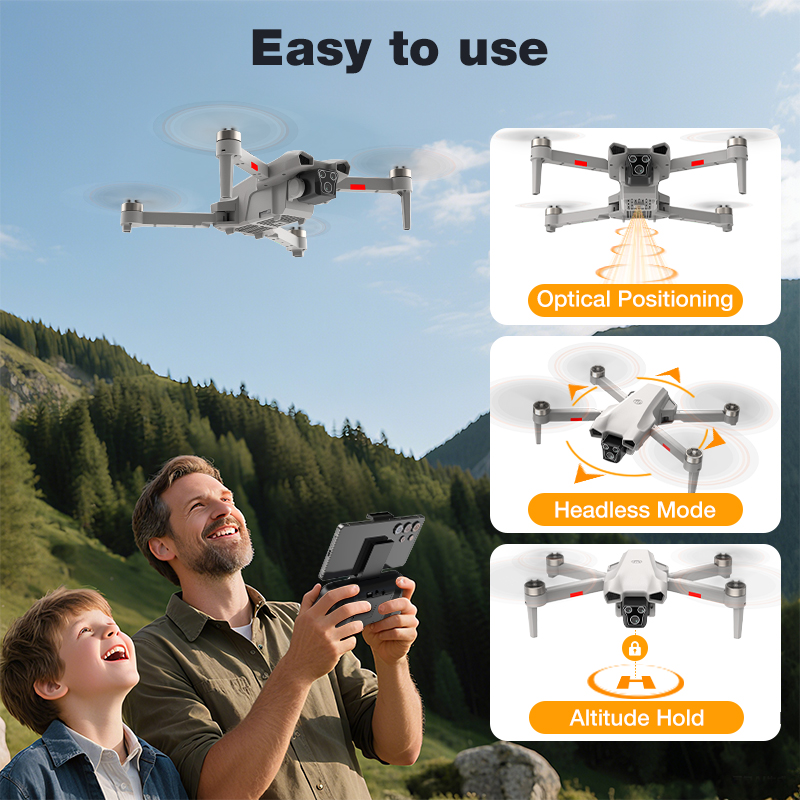 NOVO Drone L017 Pro Brushless  - Fpv Drone Charger avaliação e preço