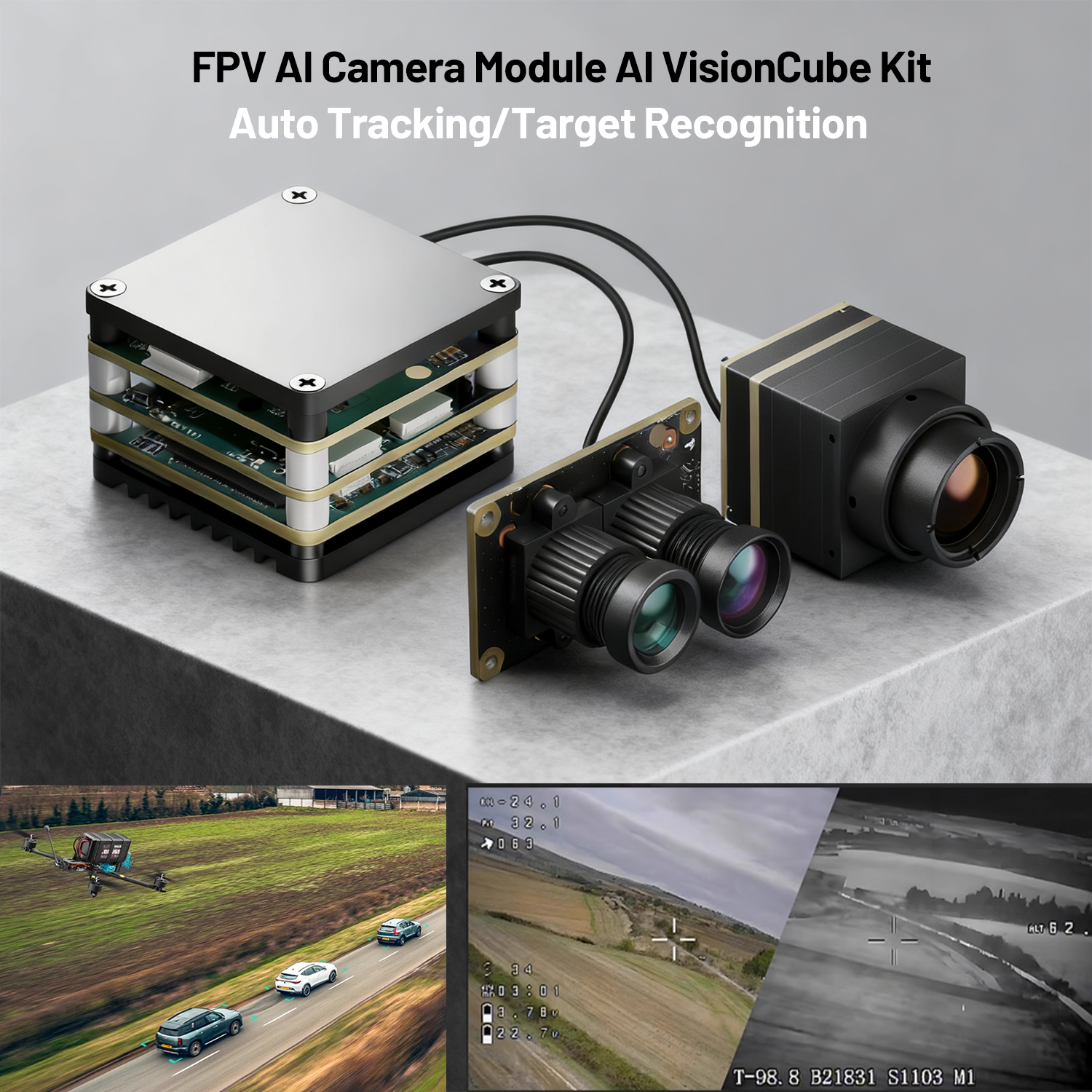 Módulo de câmera FPV AI AI Vis - Fpv Drone Camera avaliação e preço